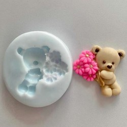 Molde_oso_flores